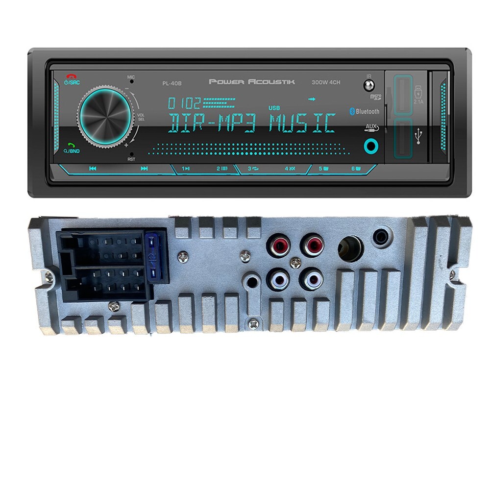 Single DIN Bluetooth MP3 Car Stereo AM/FM Radio for 2008–2012 Toyota Highlander