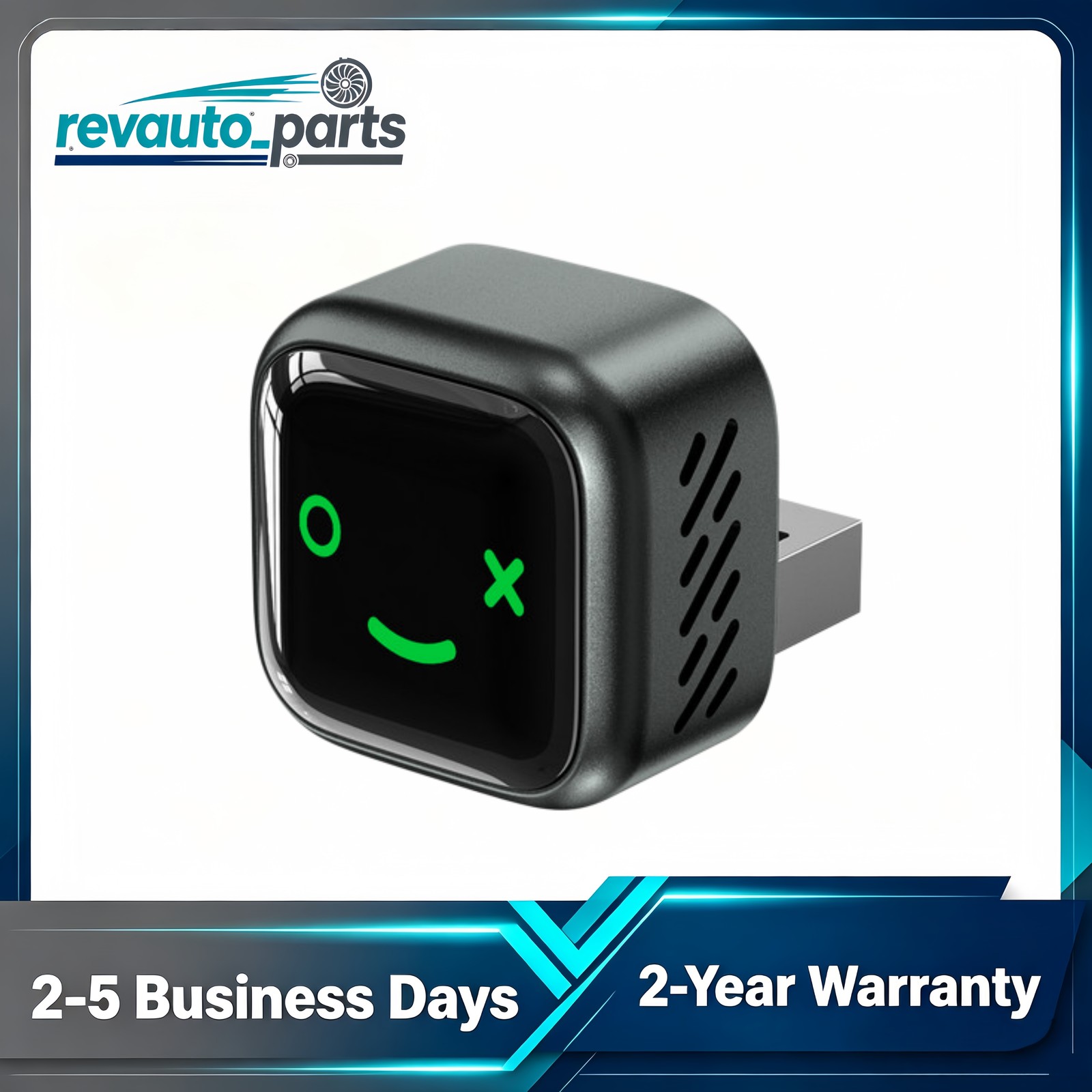 Wireless CarPlay Adapter for Apple iPhone & Android Auto USB Adapter Plug & Play