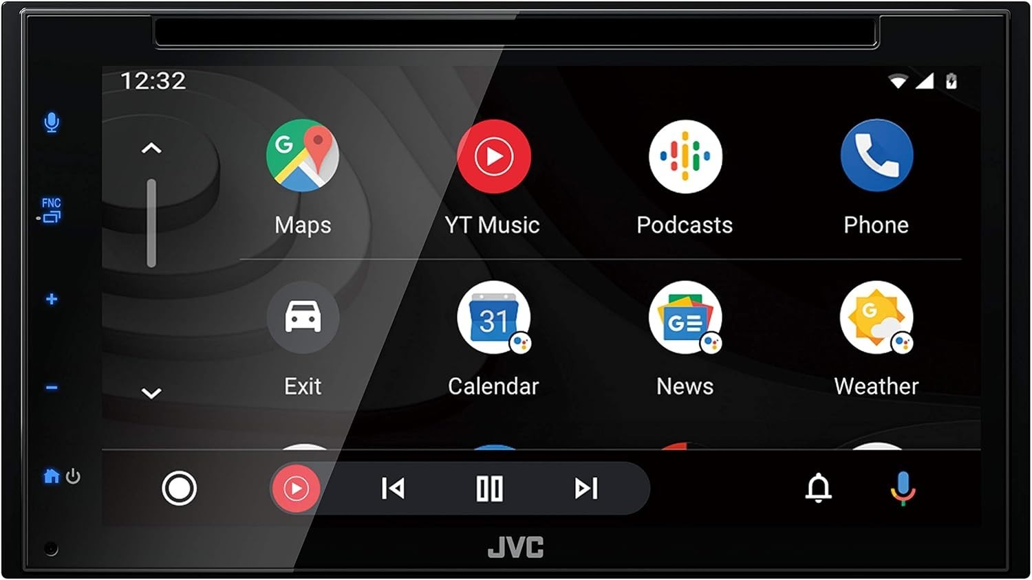 JVC KW-V66BT 6.8″ Monitor with DVD Receiver, Capacitive Touch Monitor-OPEN BOX!