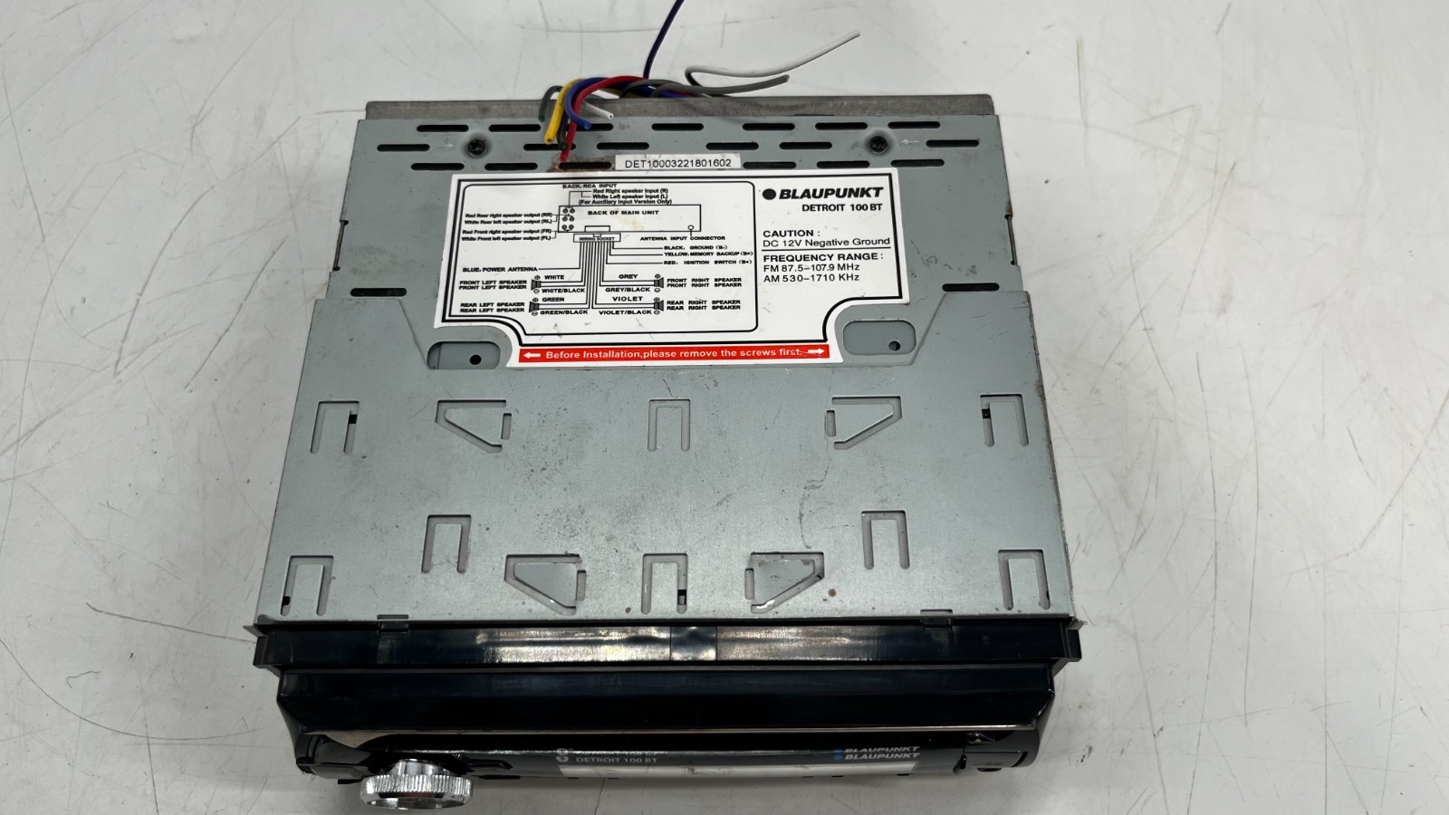 Blaupunkt BT 100 Detroit CD & MP3 Receiver