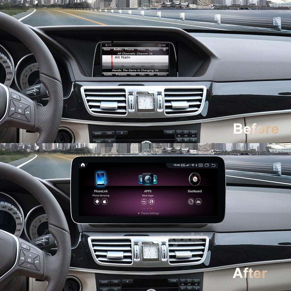Ugode 12.3inch Android Screen Upgrade Mercedes Benz E class W212 S212 2013-2014