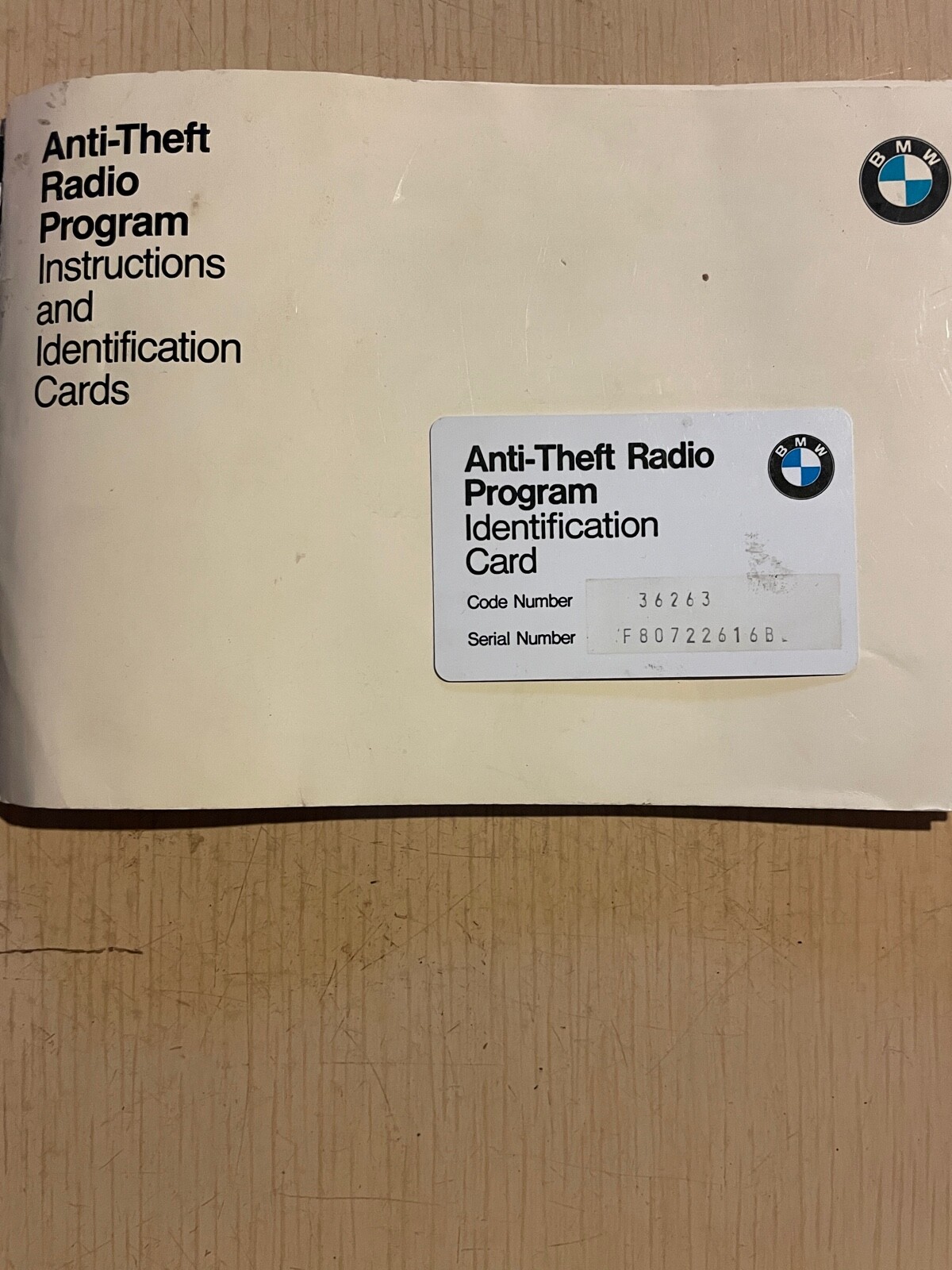 Blaupunkt Model #88 88 1 600 175 Car Stereo Cassette BMW 5 And 7 Series