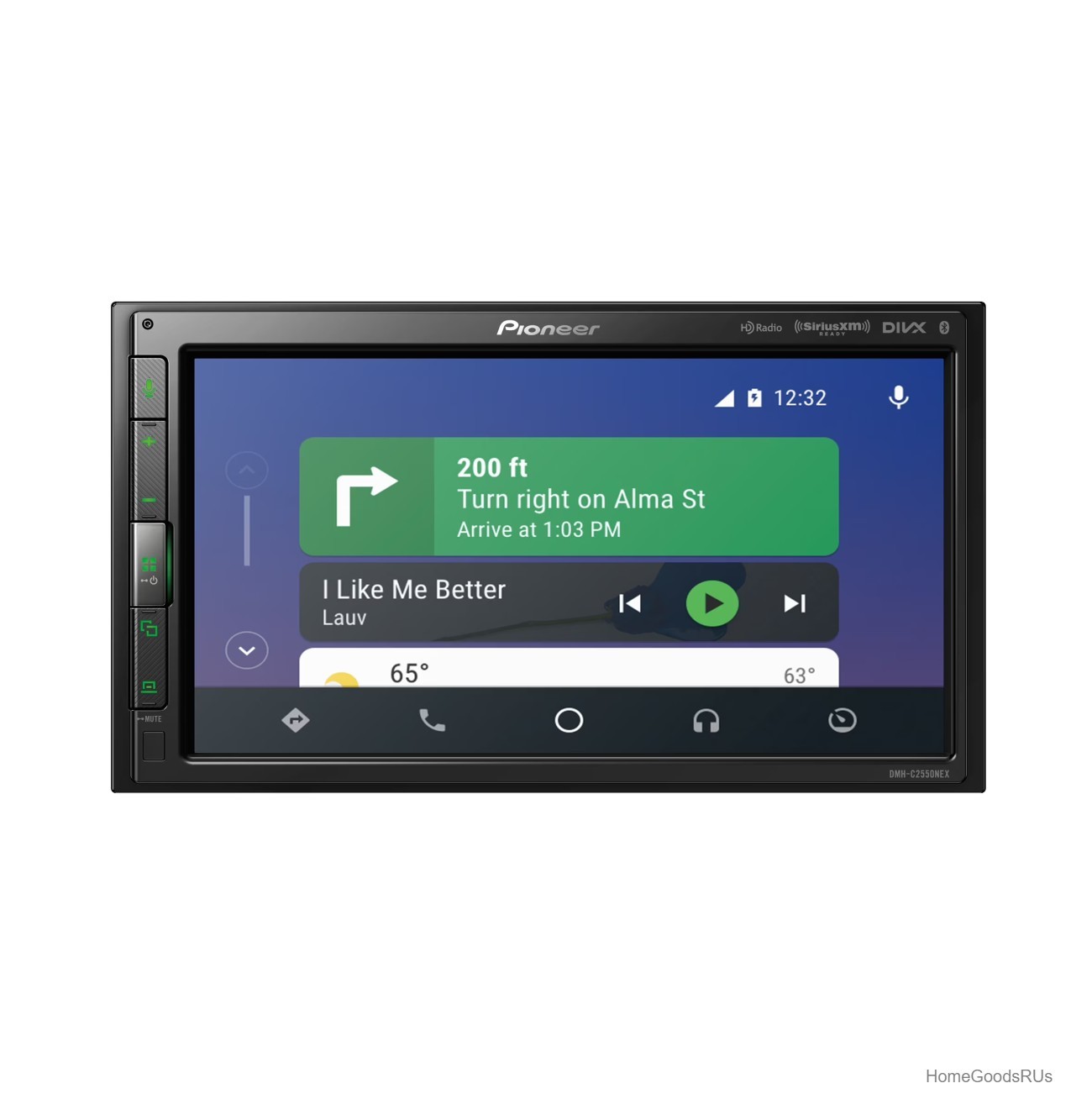 Multimedia Receiver 6.8 Inch Modular Chassis CarPlay Android Auto Bluetooth