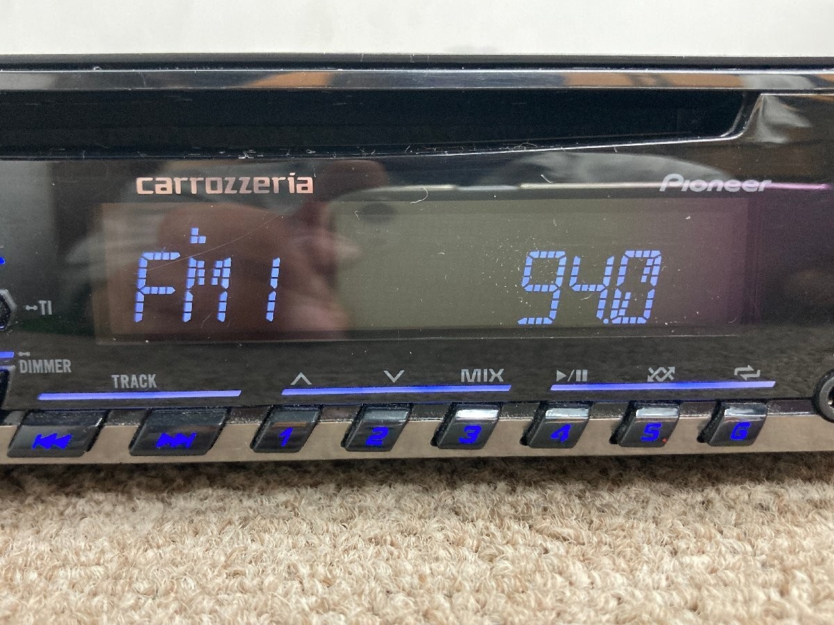 Pioneer Carrozzeria DEH-4100 CD USB Wide FM Receiver Near Mint JAPAN