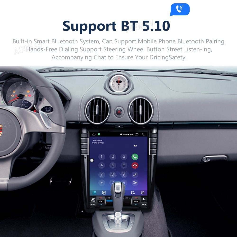 For Porsche 911 997 Cayman Boxster 987 Car Stereo Radio 6+128GB CarPlay Navi GPS