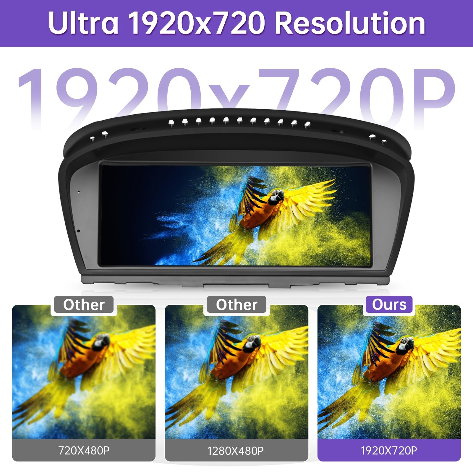 NINETOM 2026 Upgraded 8.8-Inch Wireless CarPlay & Android Auto Touchscreen…