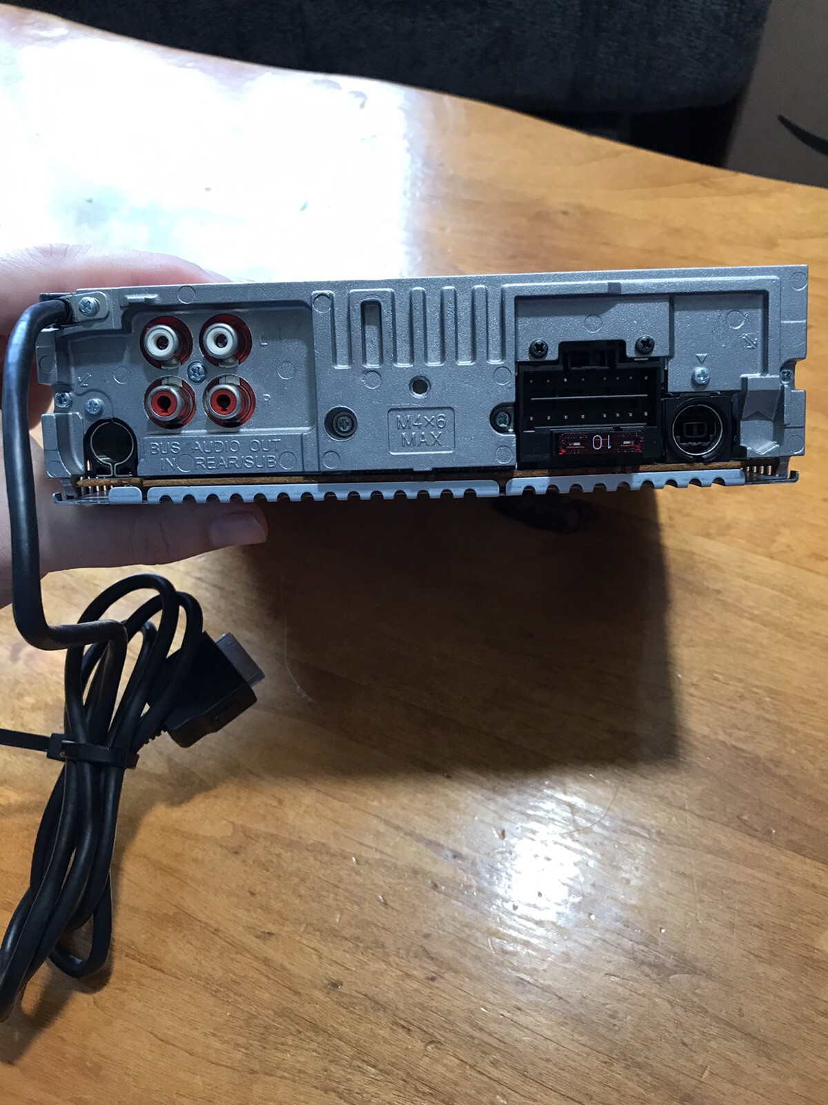 Sony Cdx-gt610ui Cdxgt610u Original Car Radio Faceplate Head And Player Untested