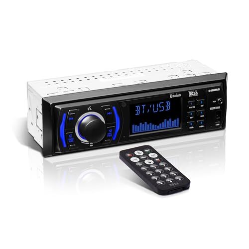 BOSS Audio Systems 616UAB Multimedia Car Stereo – Single Din LCD Bluetooth R…