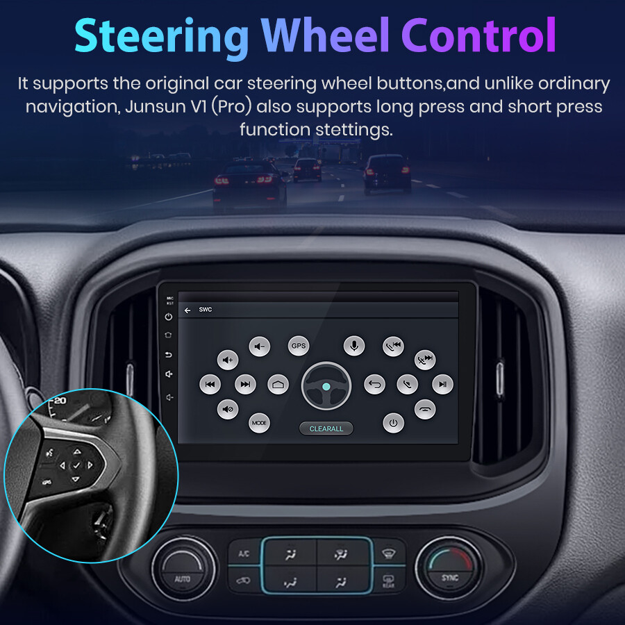 2G+32G Android 12 Carplay For Chevrolet Colorado 2015-2018 Car Radio Stereo GPS