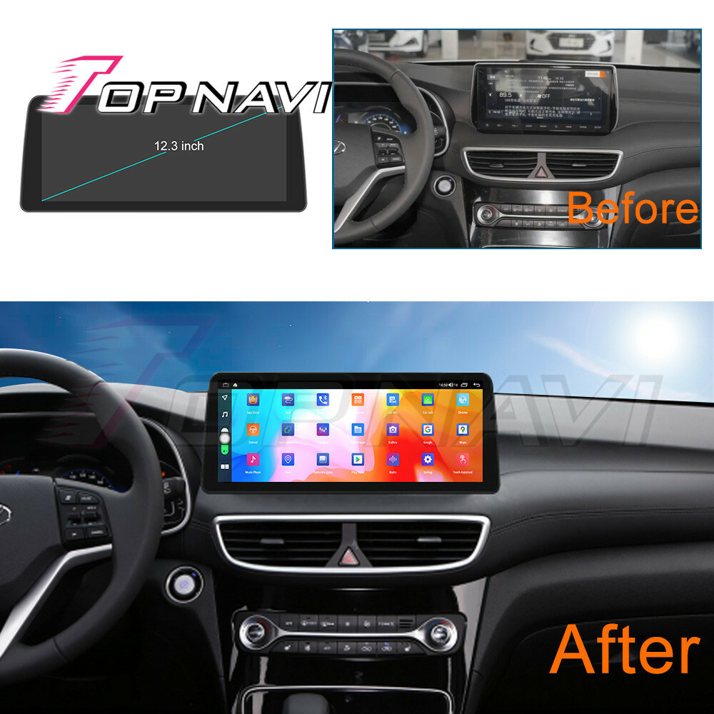 12.3Inch Android 11 Car GPS Navi for Hyundai Tucson 2019-2021 Stereo Radio Wifi