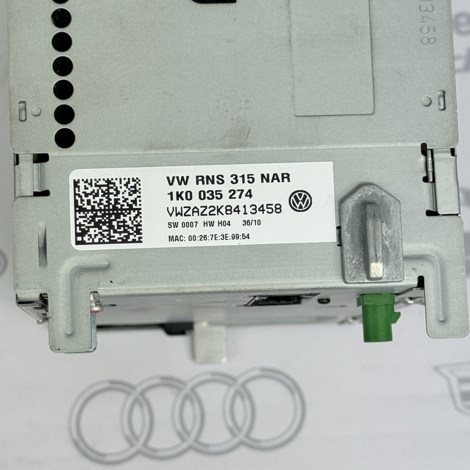 2010‑2016 VOLKSWAGEN Golf Jetta Passat RNS 315 NAR Radio Nav OEM 1K0‑035‑274