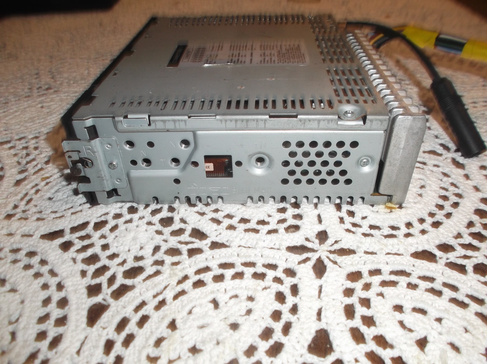 ALPINE CDM-9821 CD CAR RADIO BODY WITH WIRING PLUG