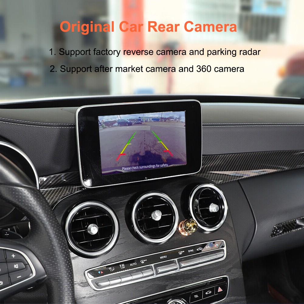 Wireless Carplay Android Auto Interface For Mercedes Benz C Class W205 NTG 5.0