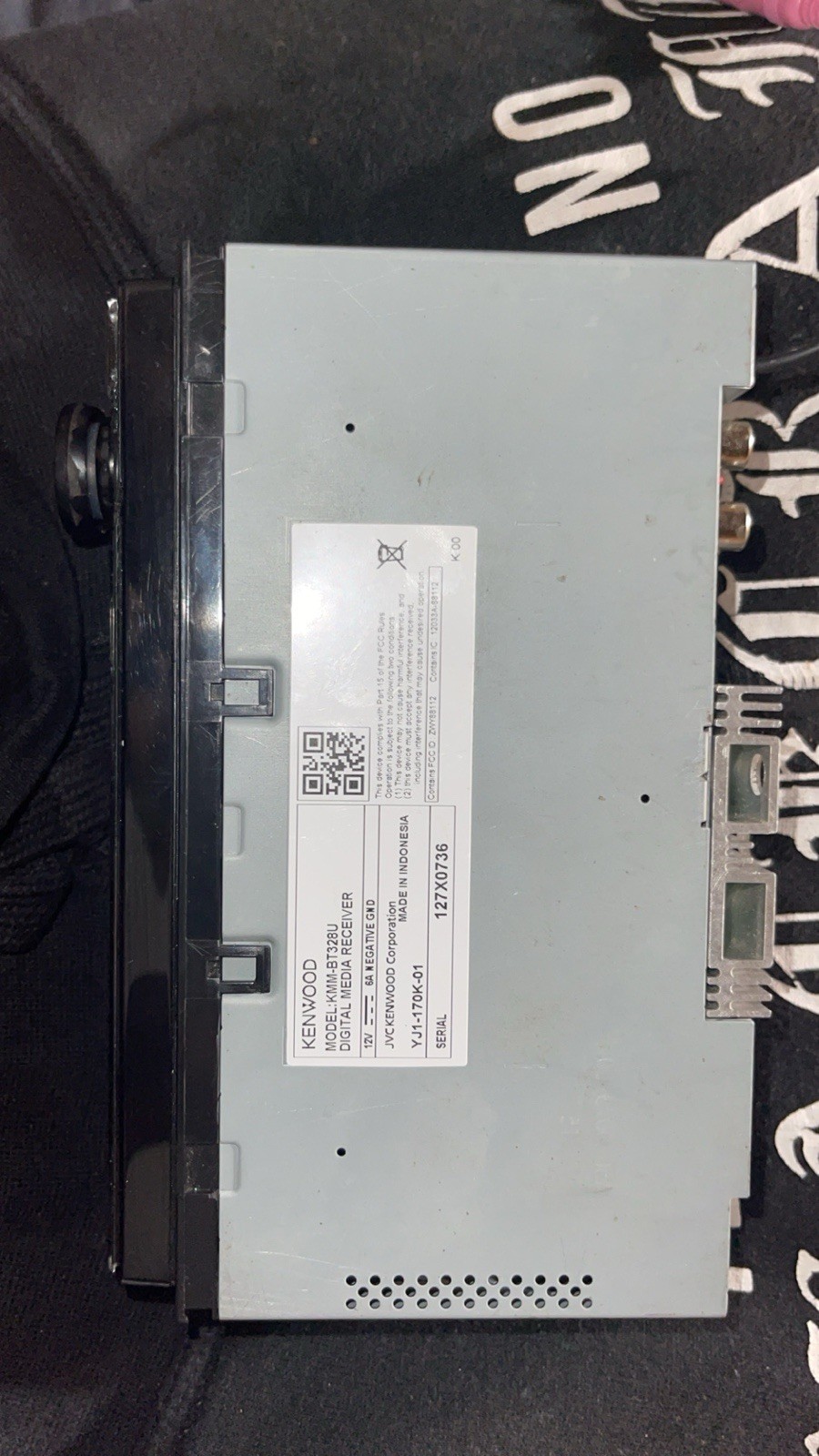 Kenwood KMM-BT328U KMM-BT332U Media Receiver Remote Control