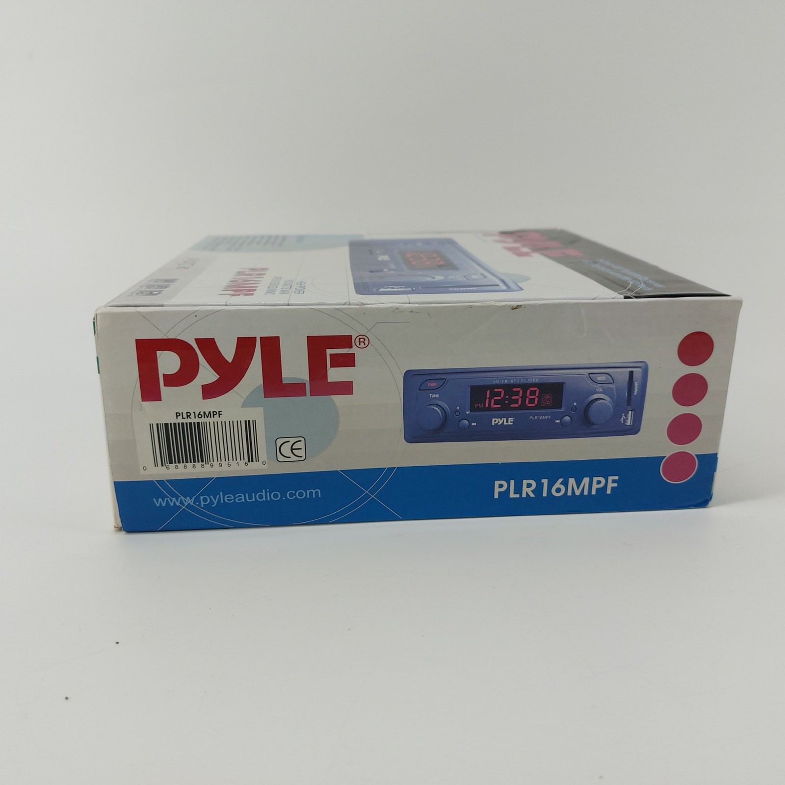 Pyle In Dash AM/FM MPX Receiver MP3 Playback USB Radio