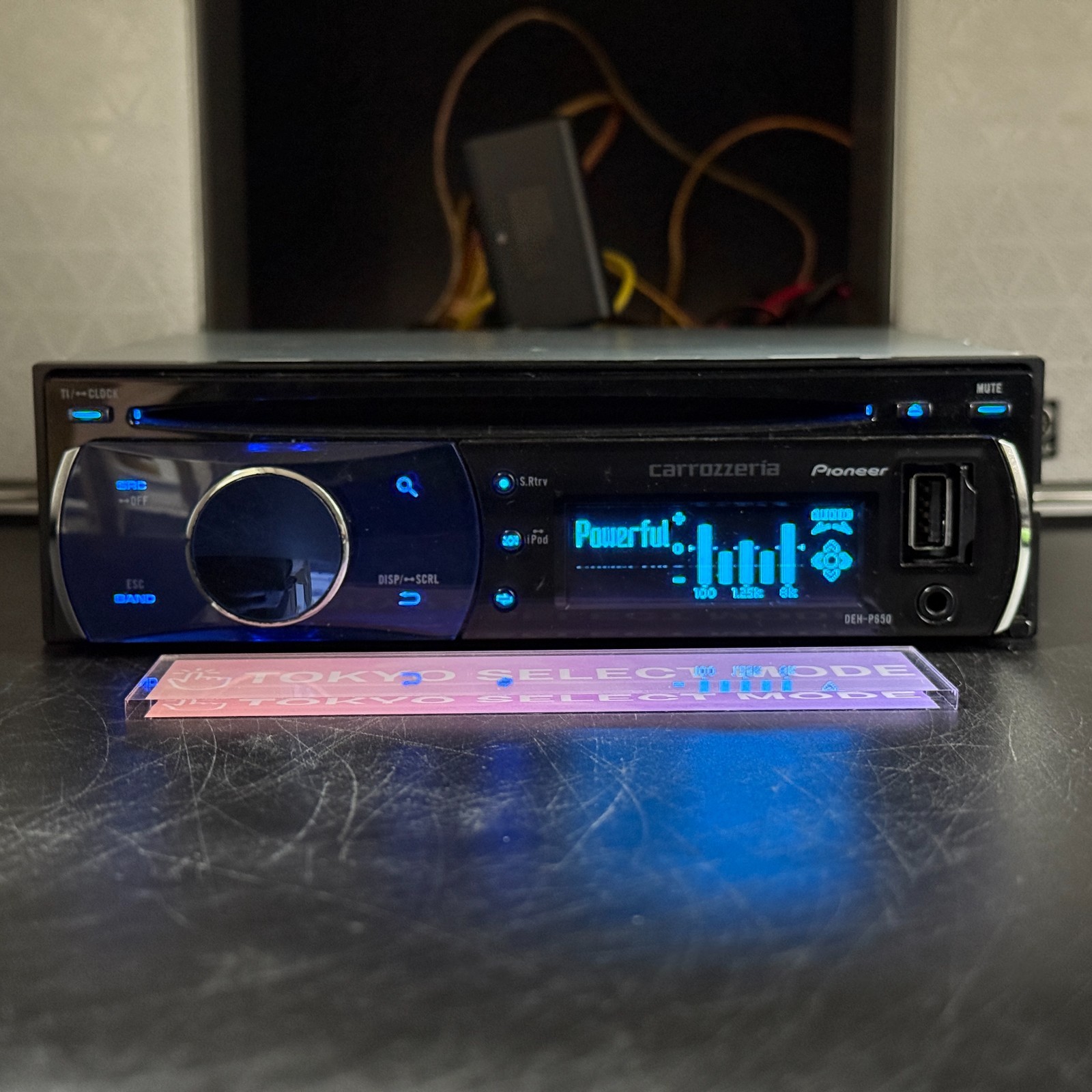 Pioneer Carrozzeria DEH-P650 1Din Car CD Player AUX USB Tested Working In Stock