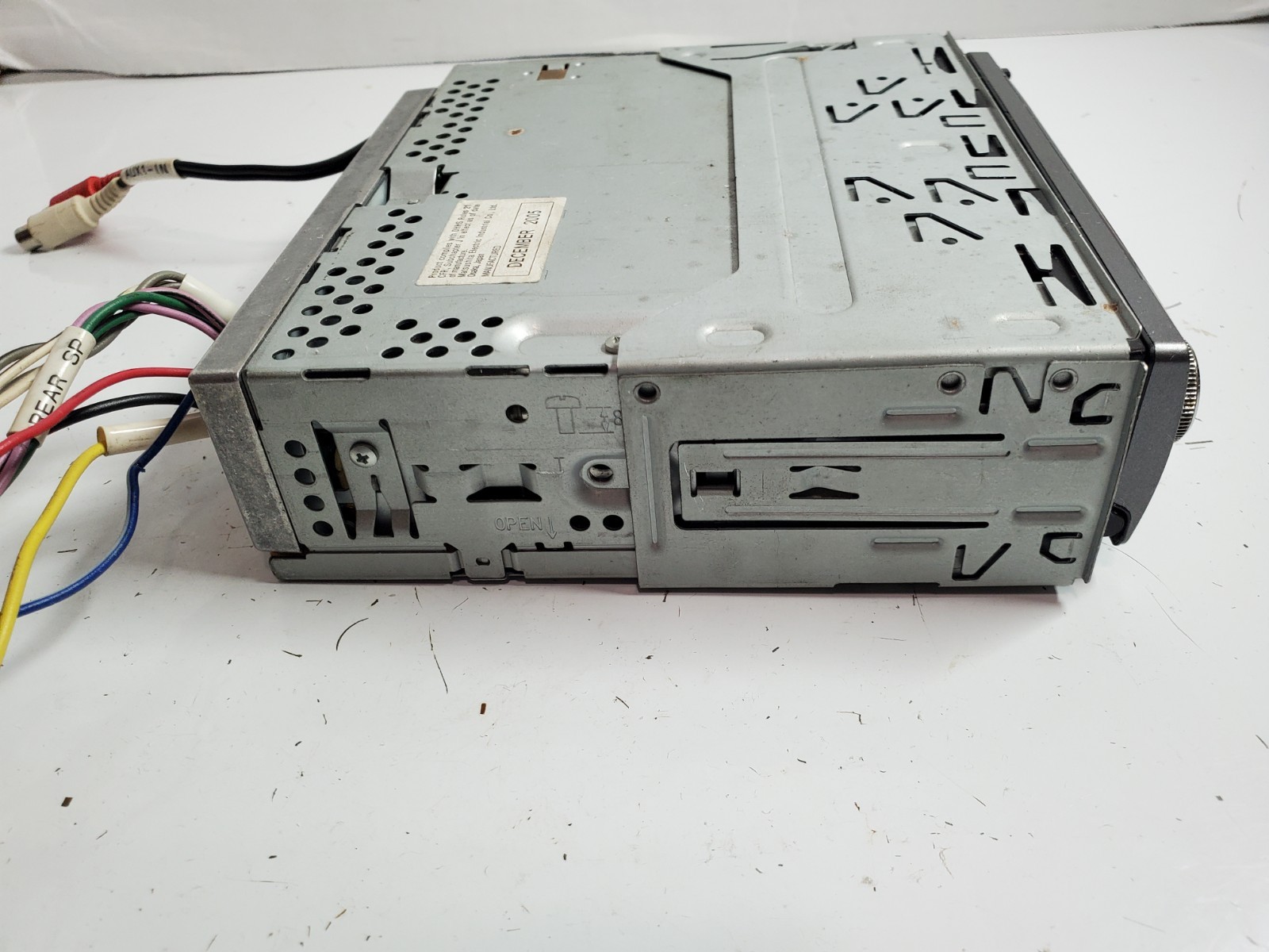 Panasonic CQ-C3303U Single DIN Car MP3 CD Player – Missing Trim – TESTED