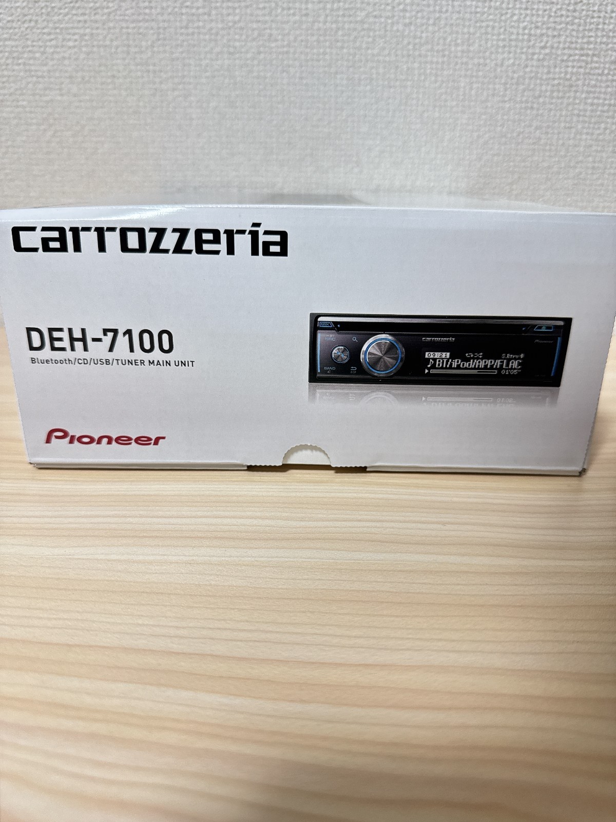 Pioneer Carrozzeria Car Audio DEH-7100 1DIN CD / USB / Bluetooth Japanese