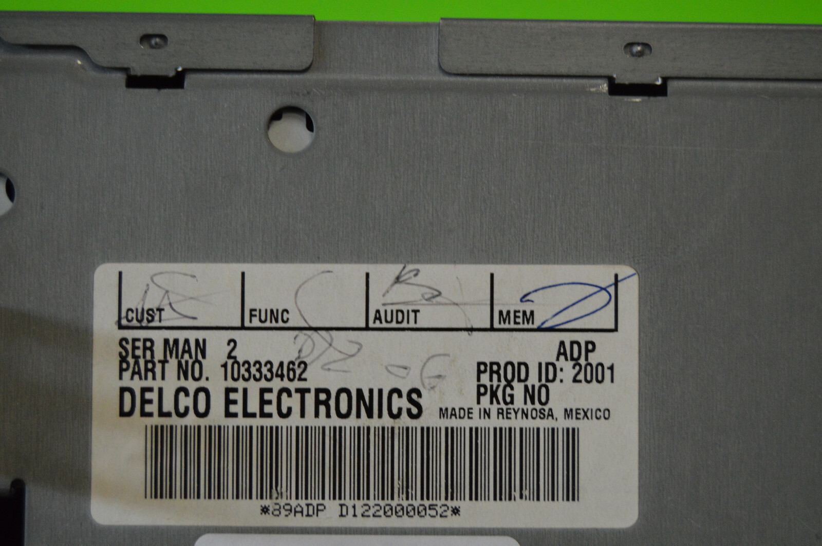 GM Delco Buick Rendezvous factory 6 disc CD player radio 02 03 04 05 06 10333462