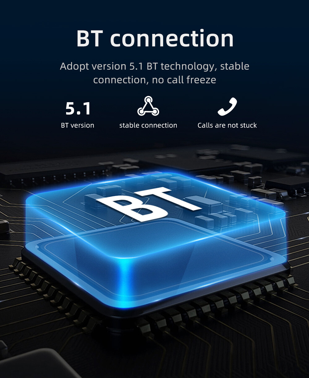 2DIN 7” Car Radio Stereo Mirror Link Bluetooth USB/TF/AUX/FM Remote control