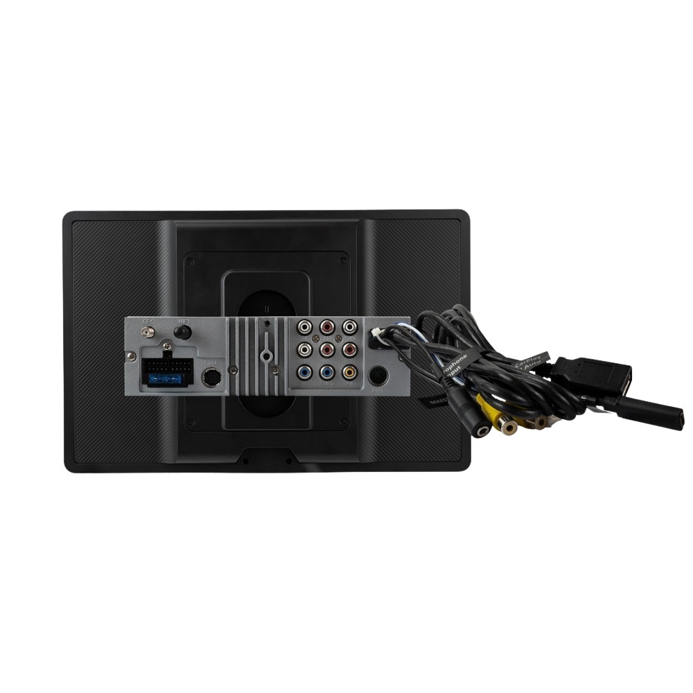 Jensen CAR1415 14″ 1-DIN/2-DIN Multimedia Receiver with CarPlay and Android Auto