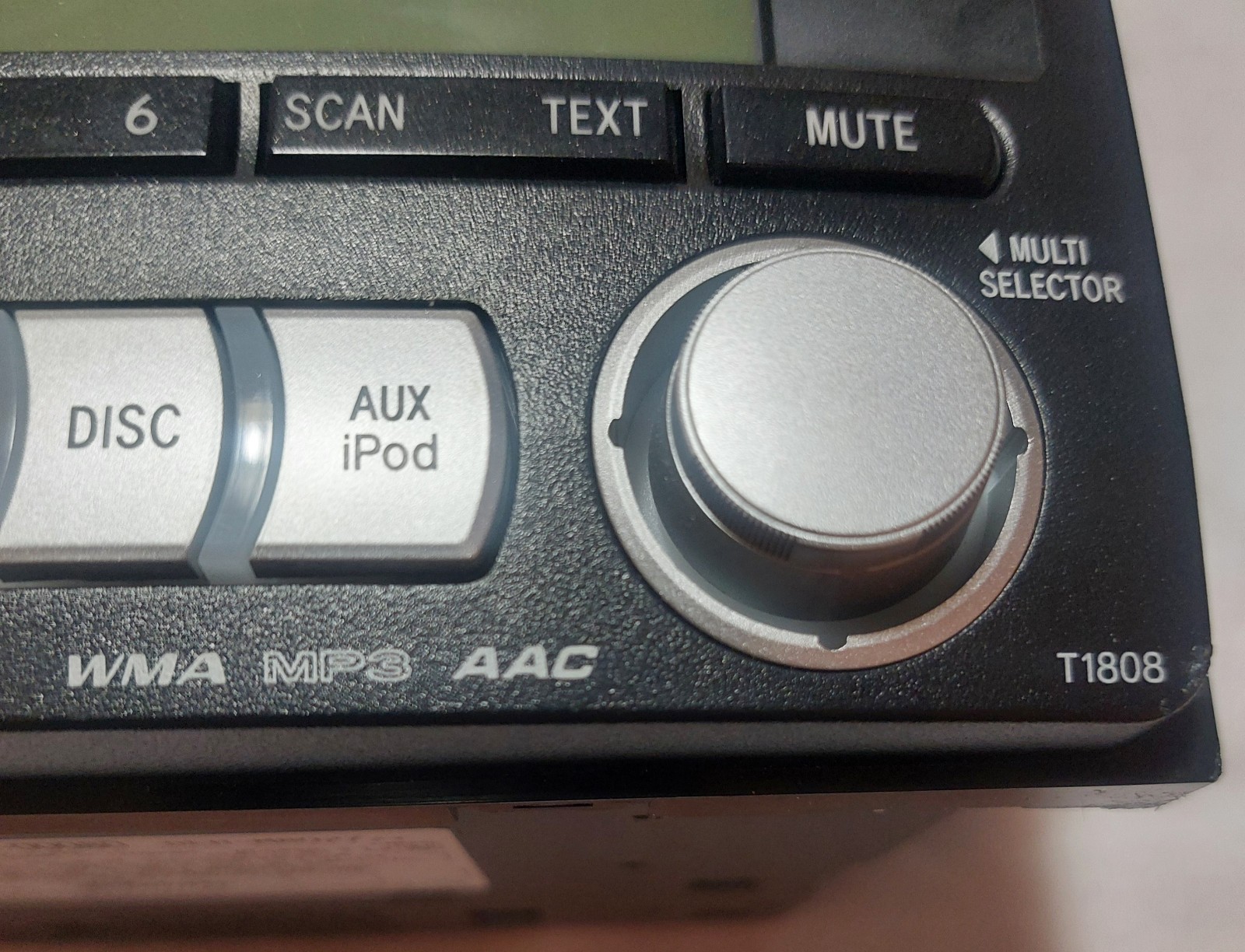 Pioneer T1808 AM FM SAT iPod CD Player In-dash Designed for ’08-’14 Toyota Scion
