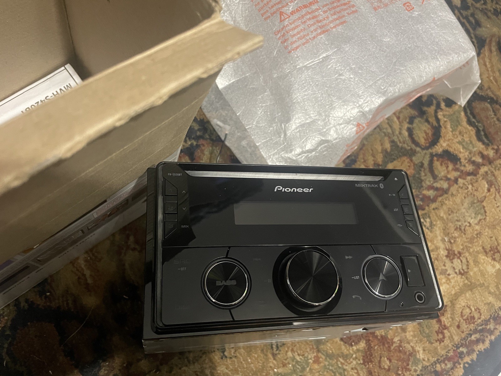 Pioneer FH-S520BT CD RDS RECEIVER Bluetooth