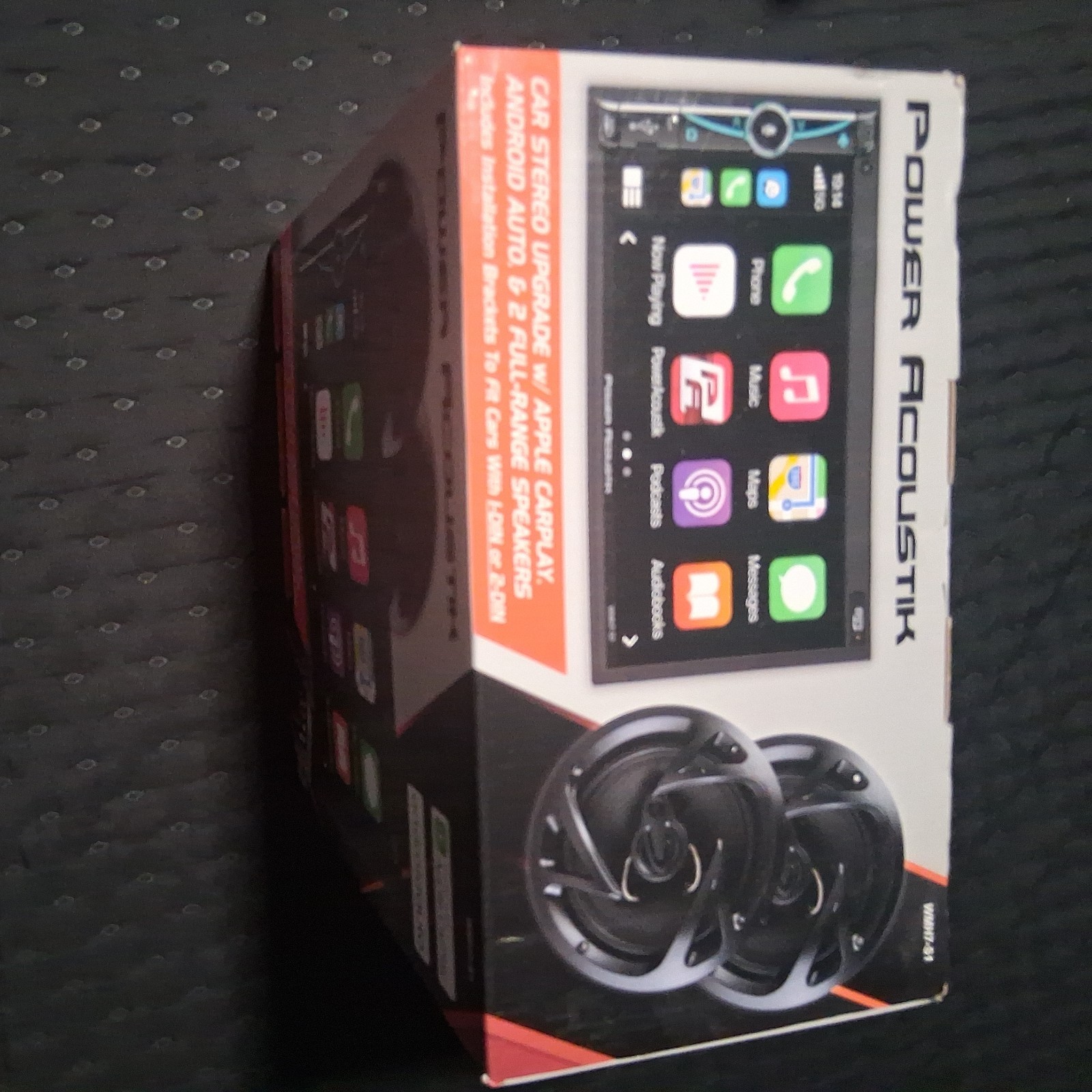 Power Acoustik WMH7-S1 Car Stereo Upgrade + 2 6.5″ COMES With Two Speakers