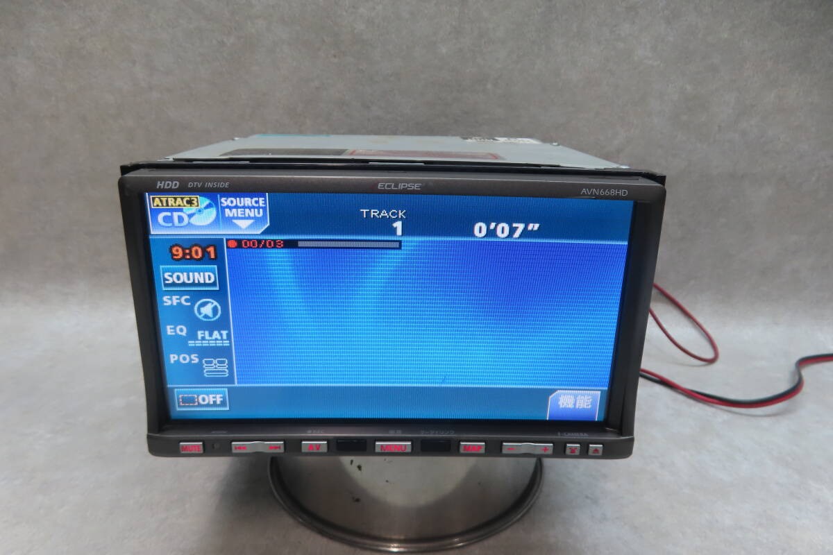 Eclipse AVN668HD 2DIN HDD Navigation DVD CD