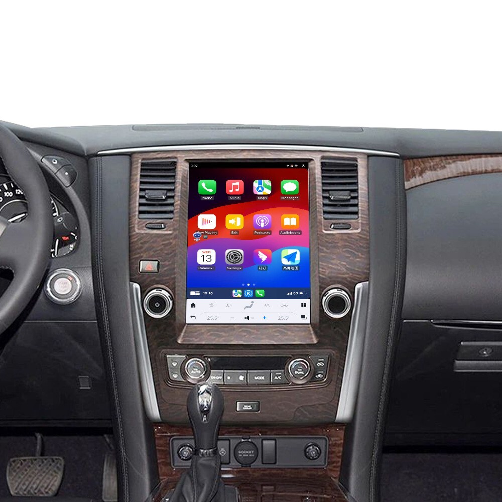 Android Car Radio For Nissan Patrol Y62 Infiniti QX56 QX80 12-19 Screen Headunit