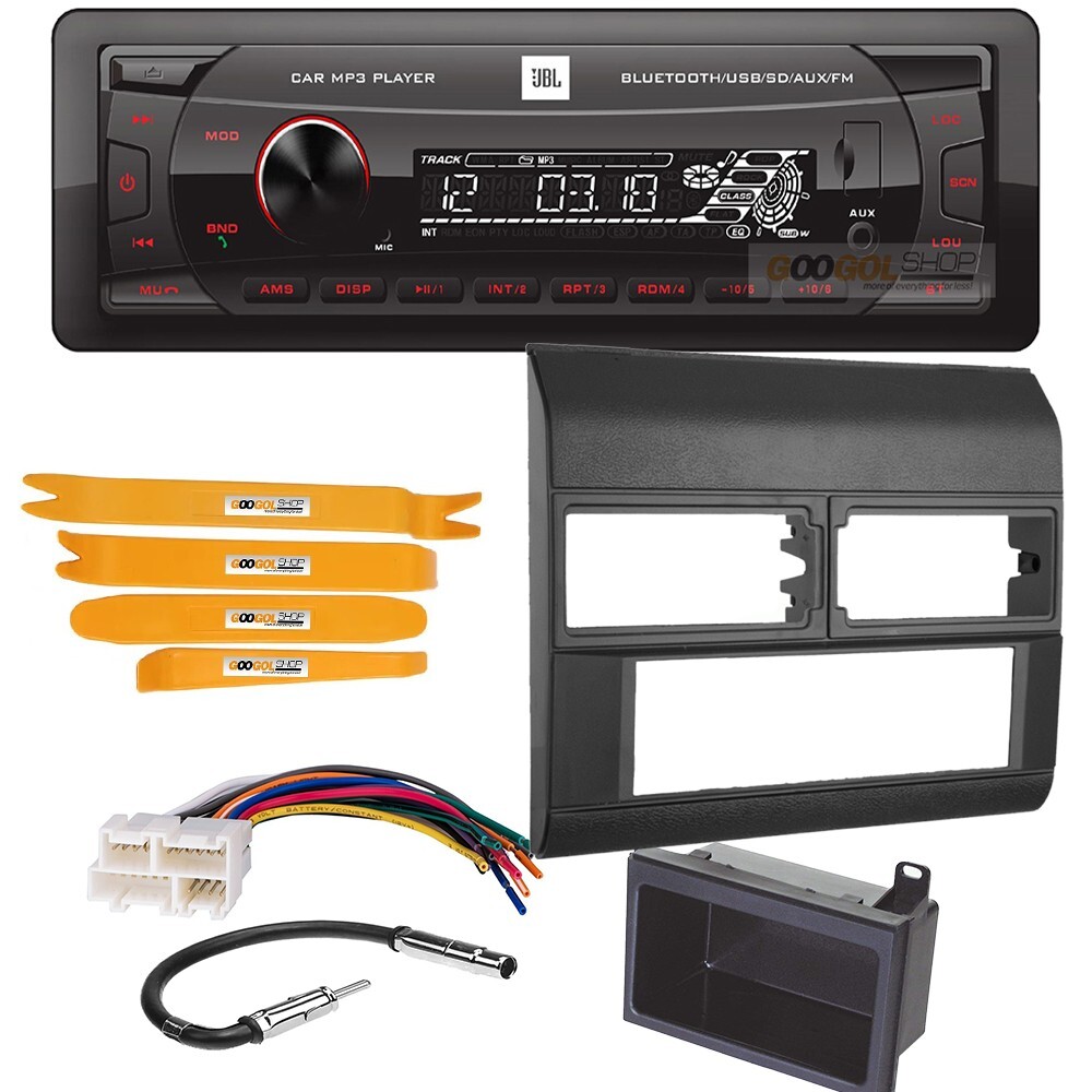 JBL MP3 Digital Media Car Stereo Radio Gray Dash Kit for 1988-94 CK Pickup 1500