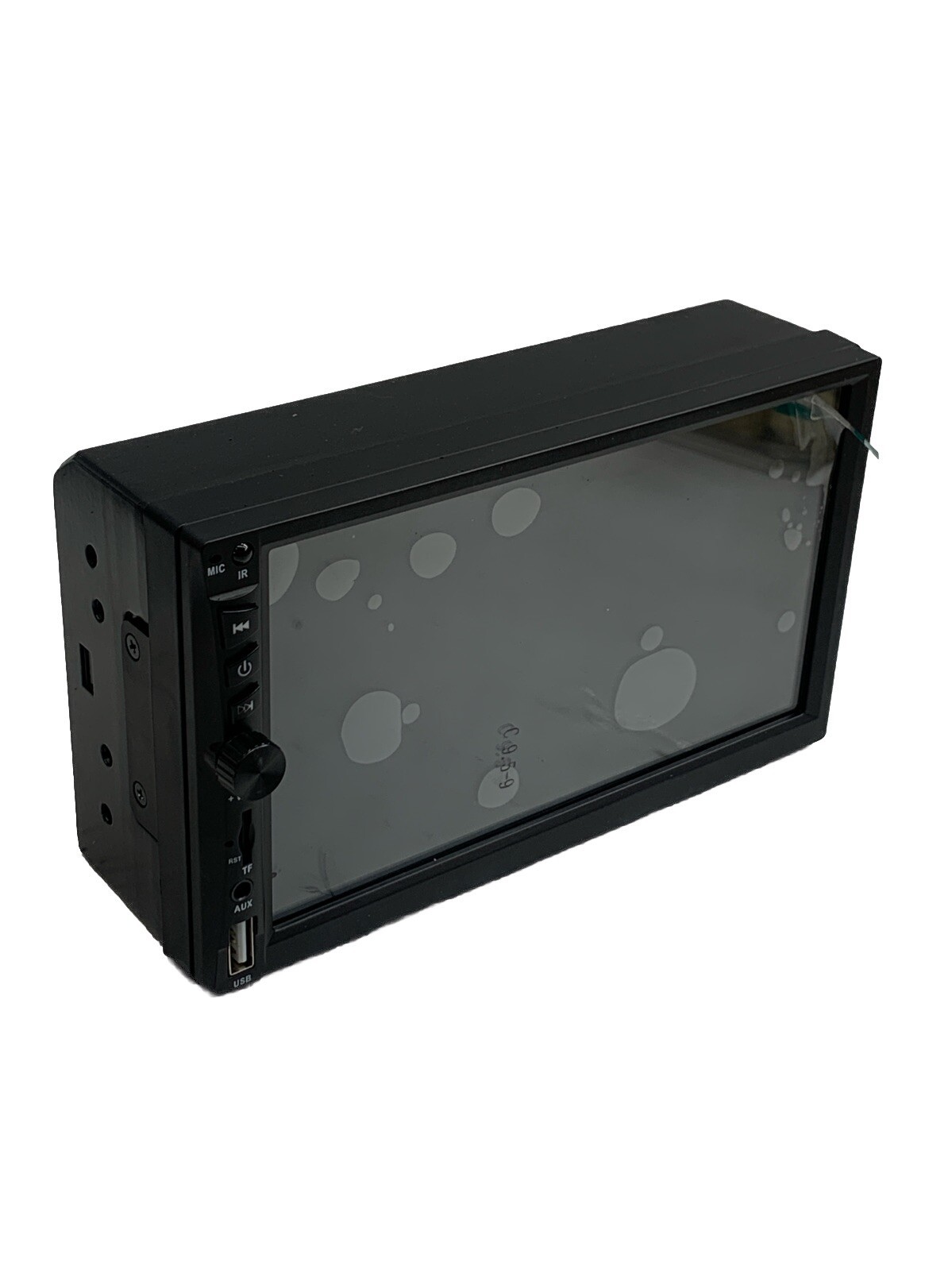Wireless Double Din Car Stereo Works with Apple Carplay,7 Inch HD 1024×600 Black