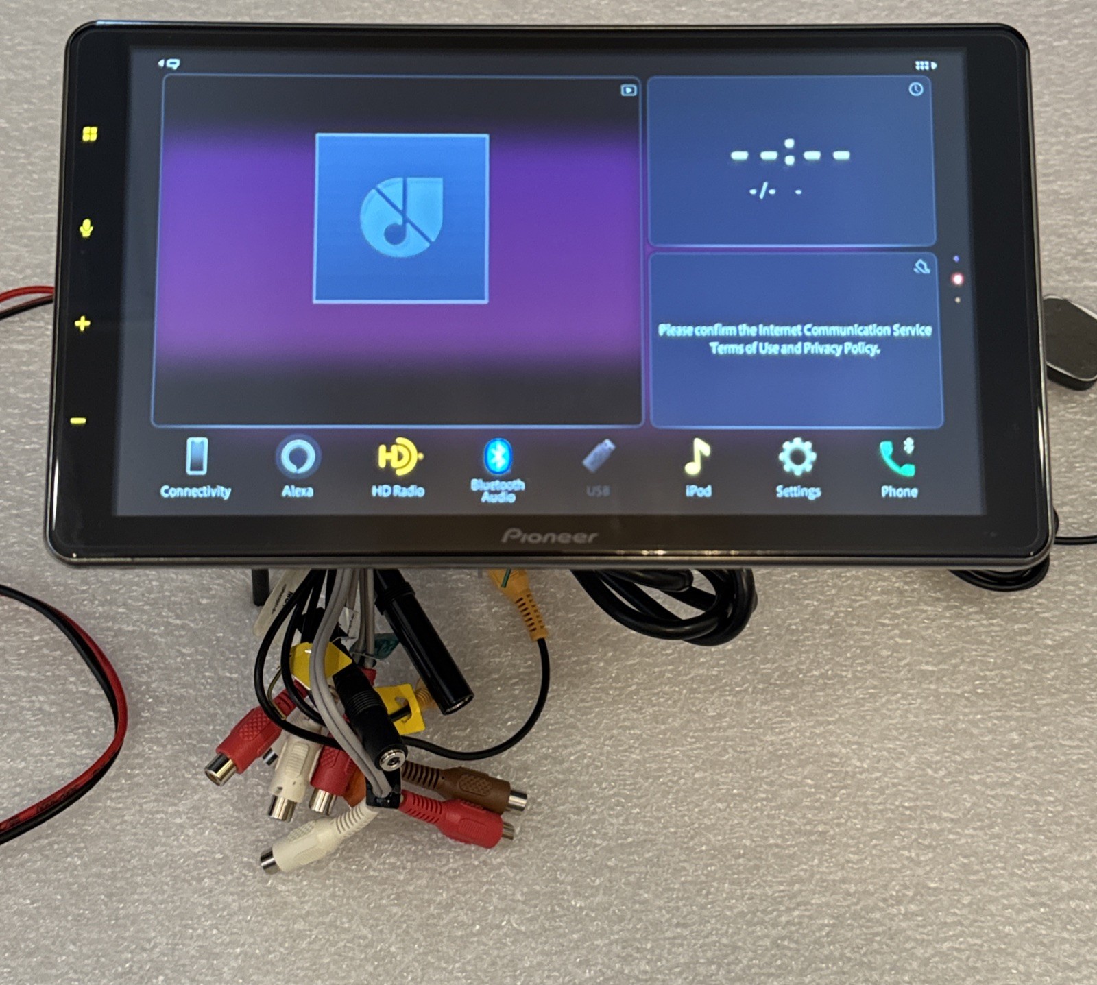 PIONEER DMH-WT7600NEX NAVIGATION TOUCHSCREEN Bluetooth Apple Android Radio