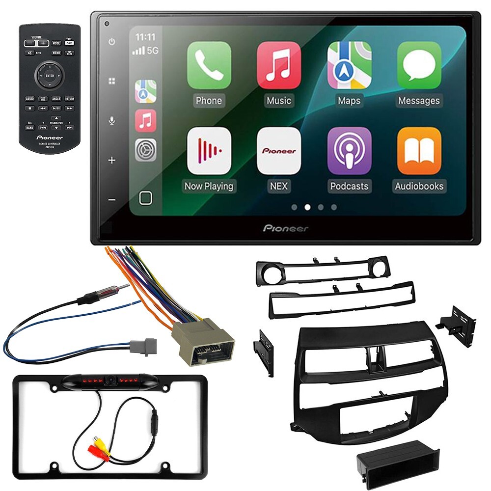 Pioneer DMH-1800NEX 6.8″ Car Radio Stereo & Dash Kit for 2008-2012 Honda Accord