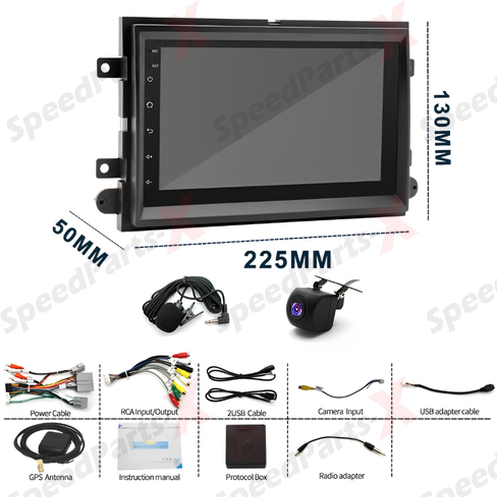 Apple Carplay For 2004-2008 Ford F-150 F150 Car Radio Android 13 Navi GPS Player