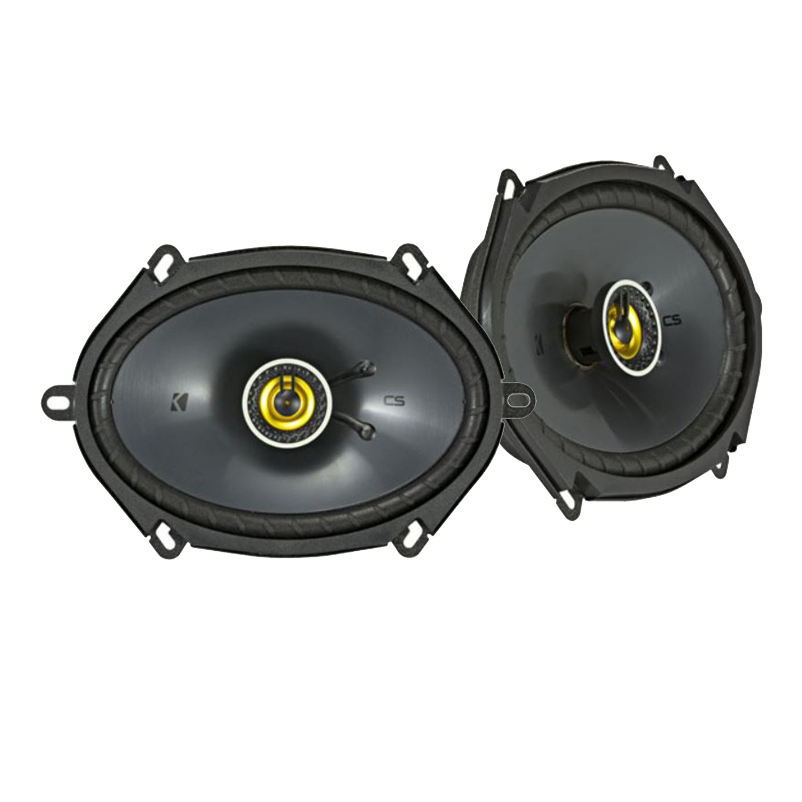2x Kicker 46CSC684 6X8″ Car Speakers, 2x 6.5″ Speaker, 4-CH Bluetooth Amplifier