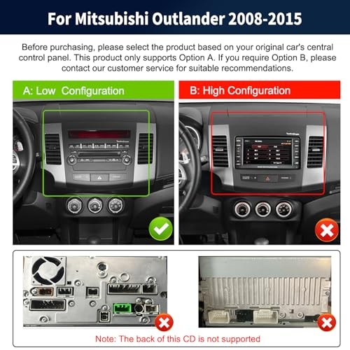 [6+128G] 8-Core Android 15 Car Radio Stereo for Mitsubishi 8 Core 6+128G