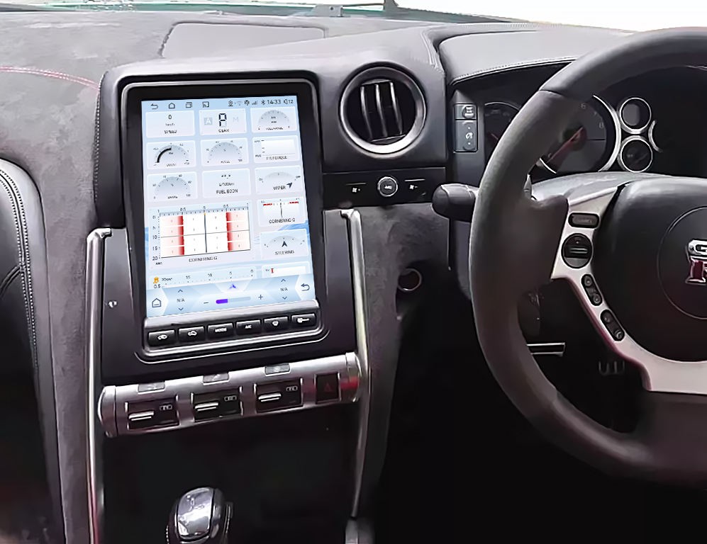 9.7″ For Nissan GT-R 2008-2017 Android Car Radio Stereo GPS Navi Carplay 8+256GB