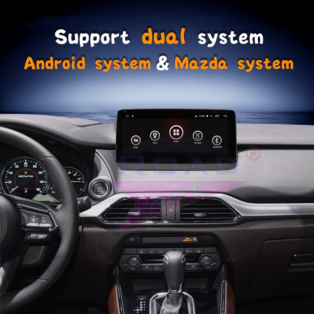 Androind 14.0 Car Stereo Radio for Mazda 3 2020 2021 Auto GPS Navi Carplay 4+64G