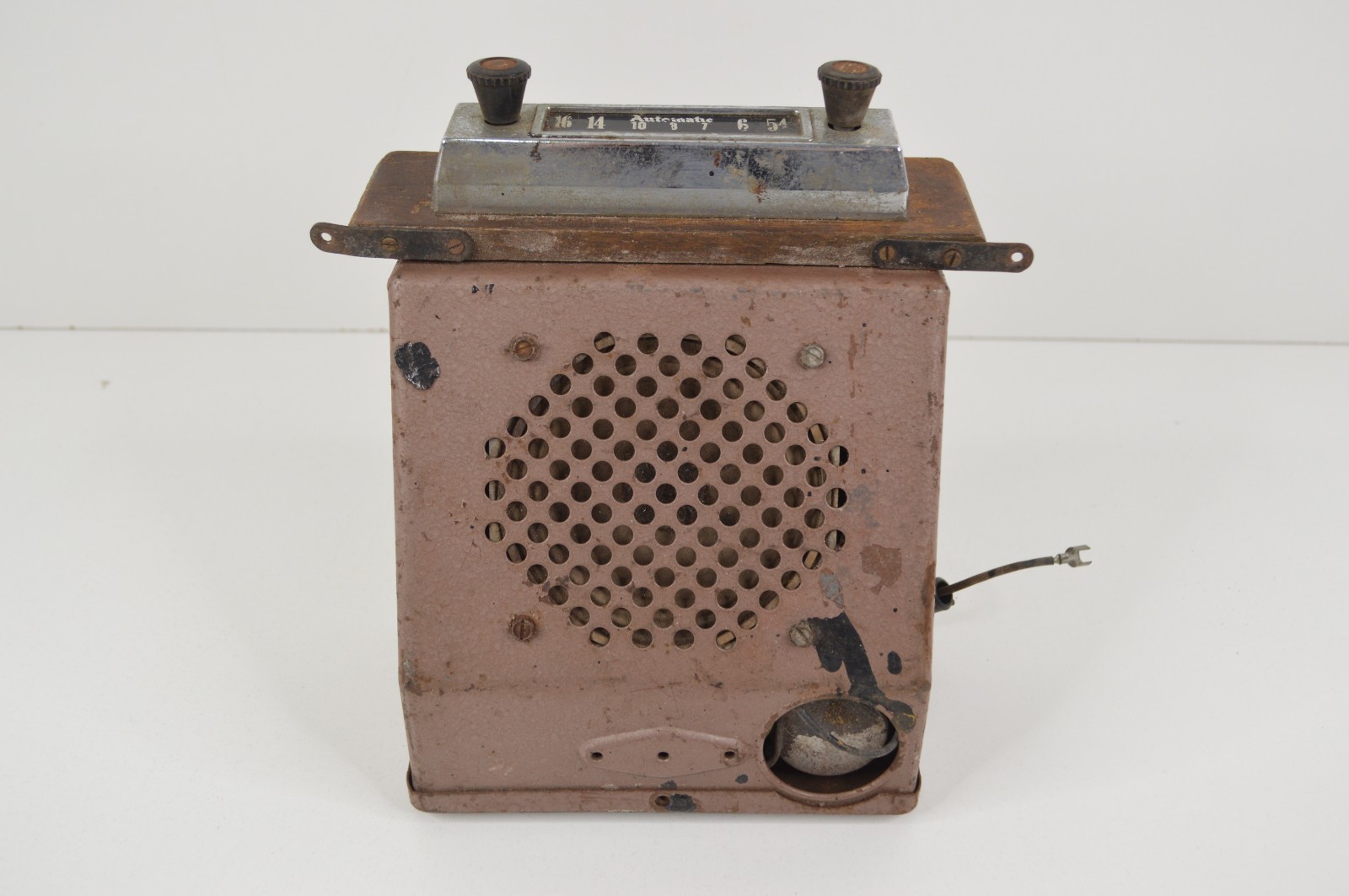 Vintage Automatic Brand AM Car Radio Vacuum Tube 1950s 1960s UNTESTED