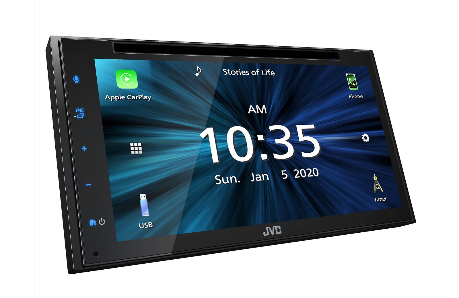 JVC KW-V660BT 6.8 inch Monitor with DVD Receiver