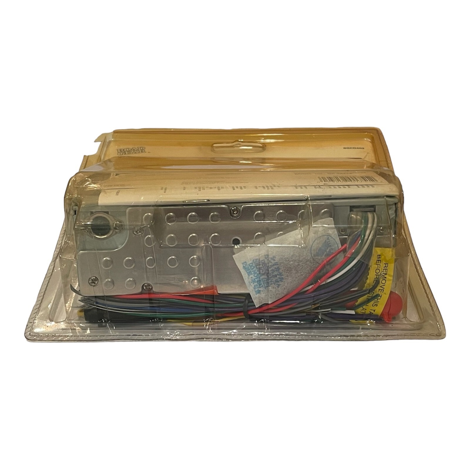 Road Gear 60 Watt AM FM CD Car Stereo Receiver RGCD402 New Old Stock
