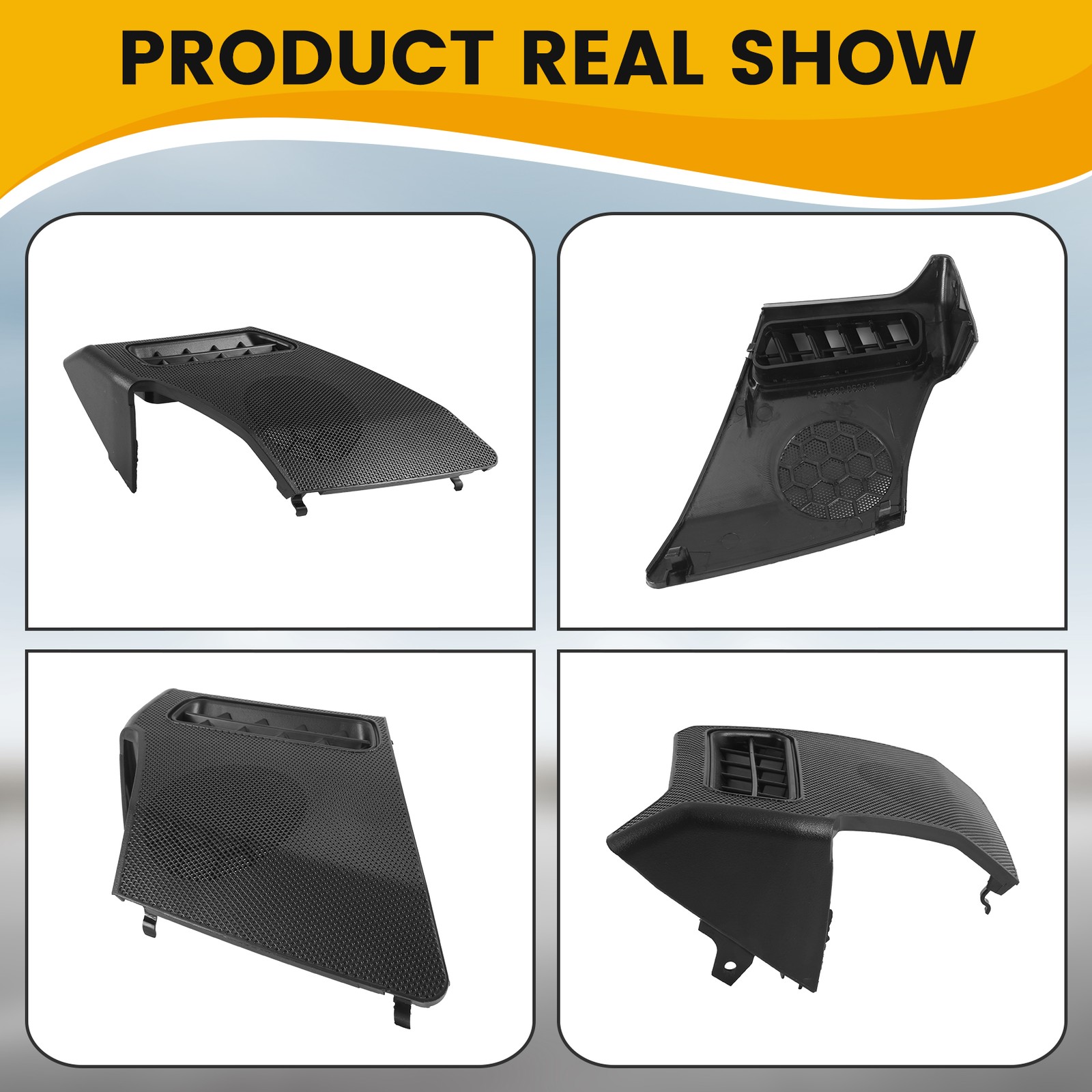 Car Dash Board R+L Side Air Vent Speaker Grill Cover for W2108549
