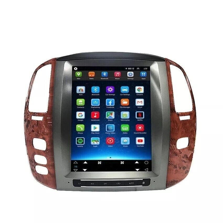 64GB for Lexus LX470 2004-2008 Head Unit Car GPS Navi Stereo Radio Android 14.0
