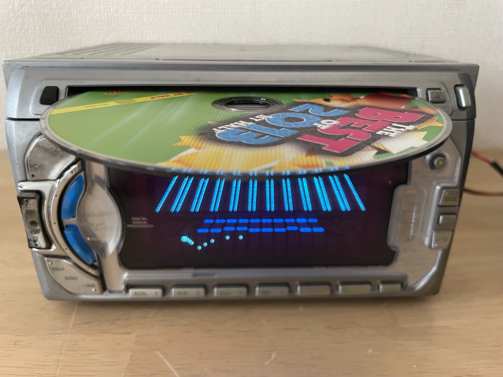 KENWOOD DPX-5200M 2DIN Car Audio CD MD MDLP Player Operation Confirmed Very Good