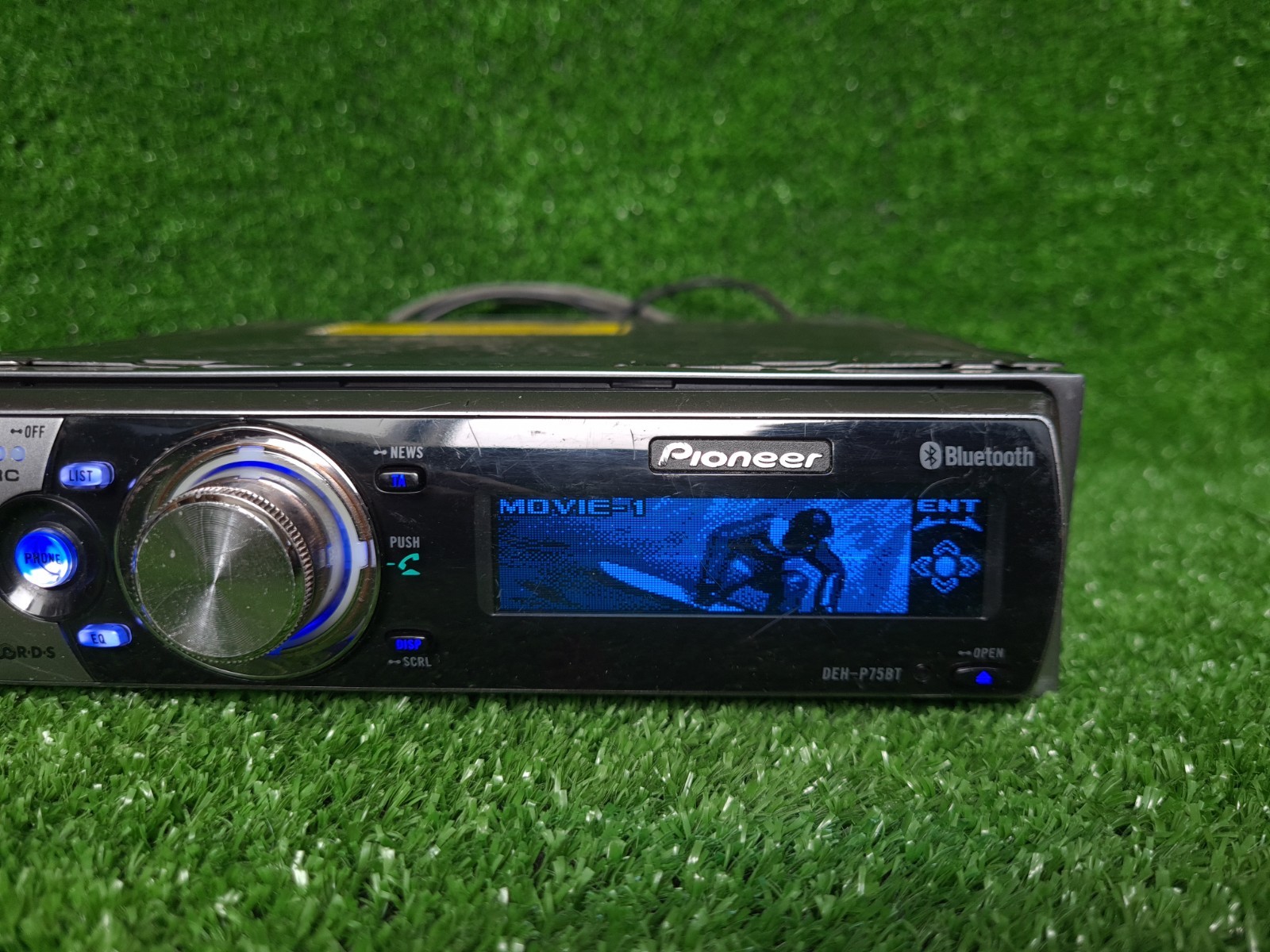 Pioneer Deh-p75bt Dehp75bt Car Radio Movie Dolphin Man Surfing Rocket Launching