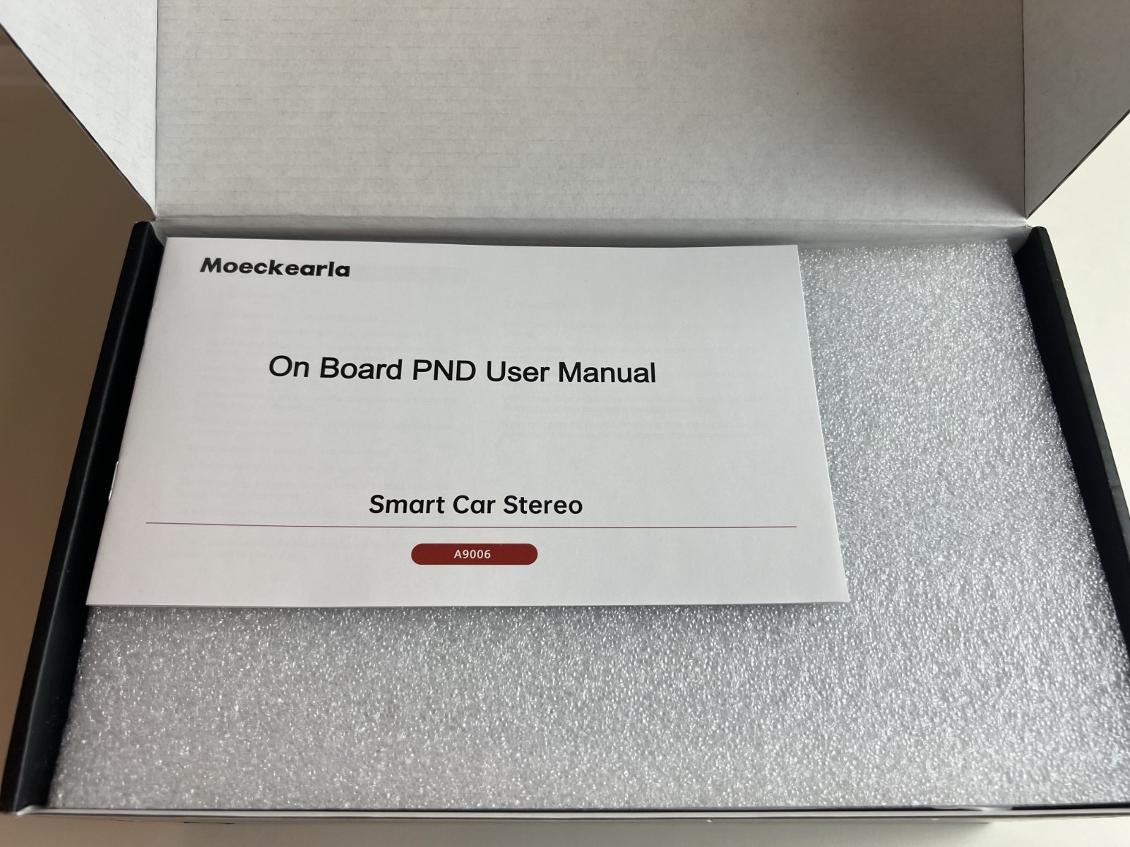 Moeckearla A9006 1080P On Board Apple Carplay Android Auto Smart PND Car Stereo