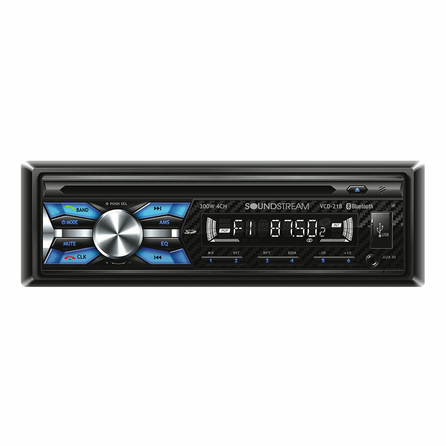 Soundstream VCD-21B CD Player Receiver+ 4x Audiobank AB-6970 & AB-1670 Speakers