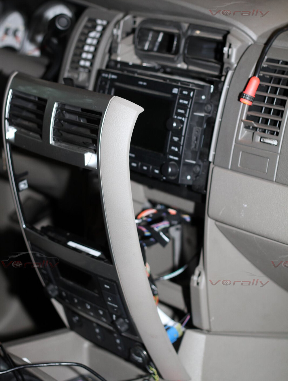 2+32G Radio de coche Android 14 para 2004-2009 Dodge Durango Carplay GPS estéreo