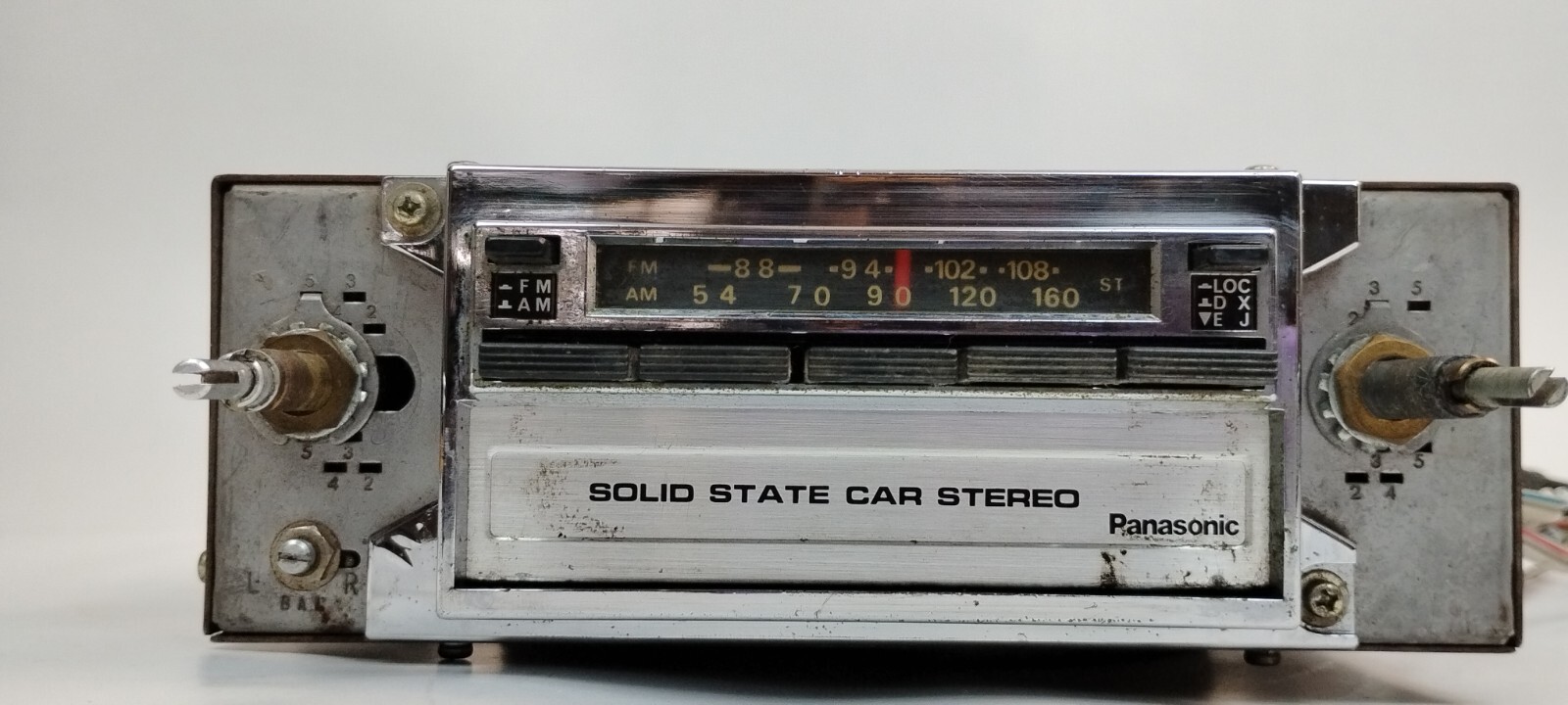 Vintage Panasonic CQ-979EU Car FM Radio 8 Track Player Untested Stereo Parts